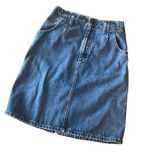 Vintage Womens Calvin Klein Denim Skirt